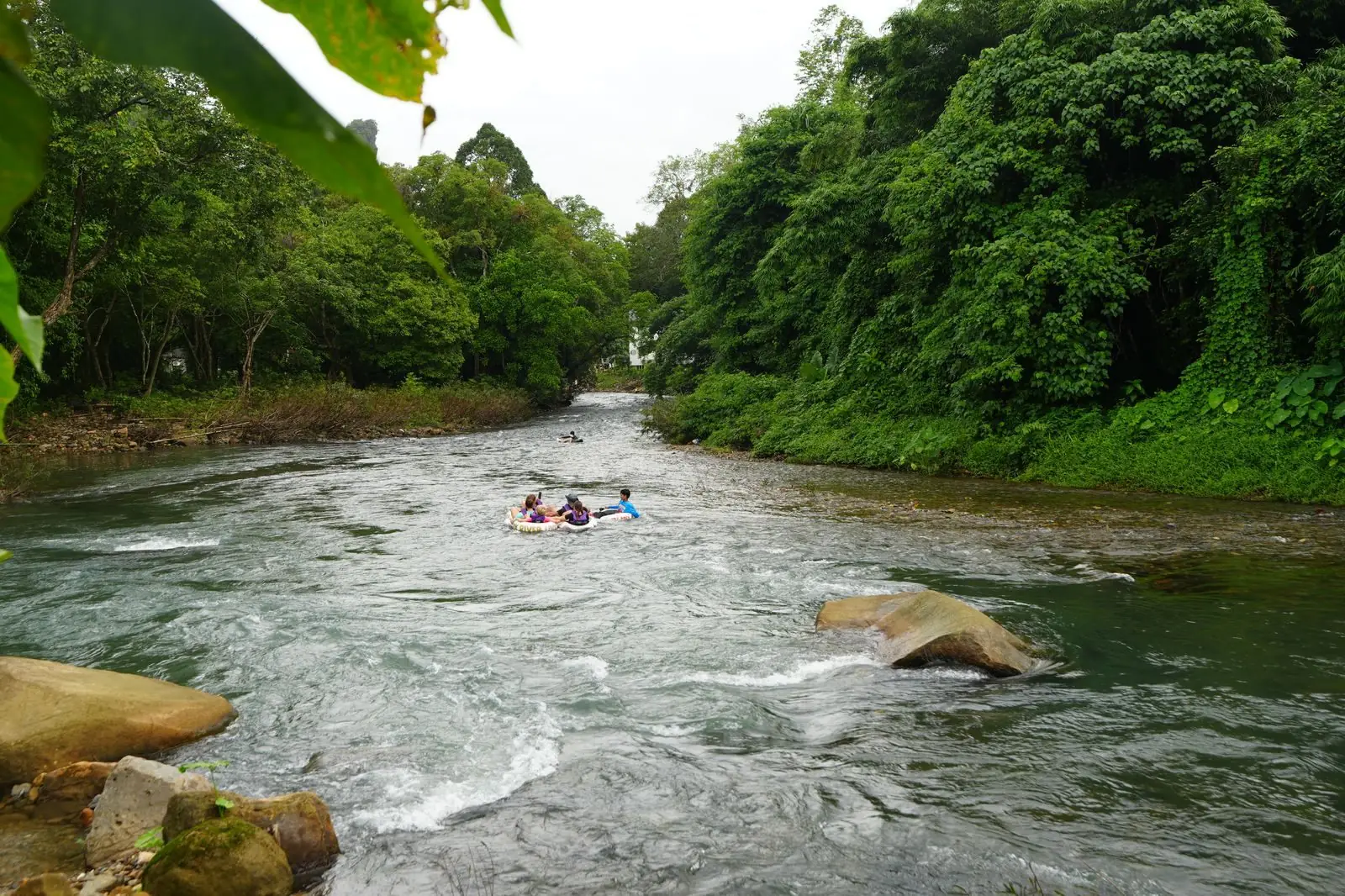 River tubing in Khao Sok